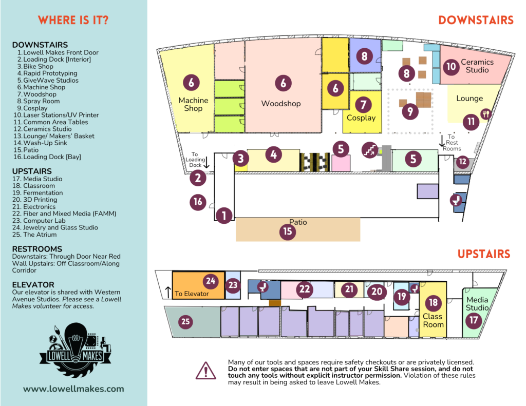 Lowell Makes Map