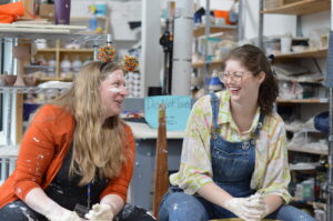 Ceramics Carol and Tracy