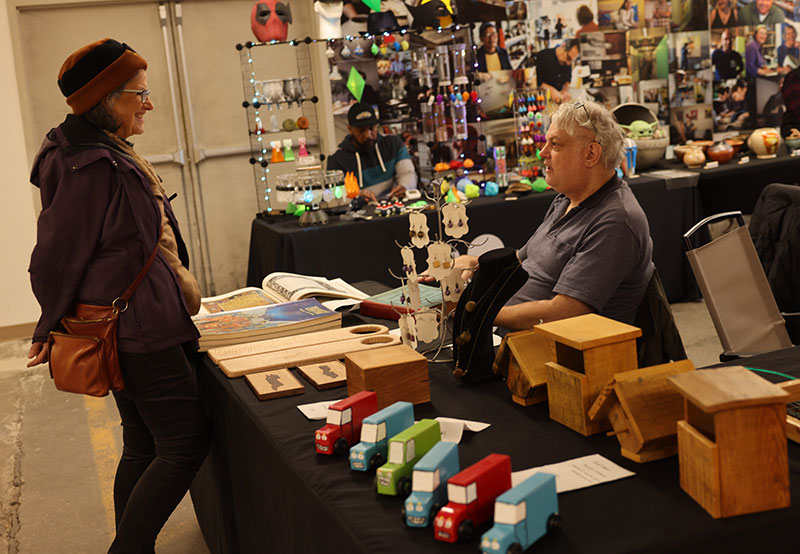 Makers at the Holiday Market