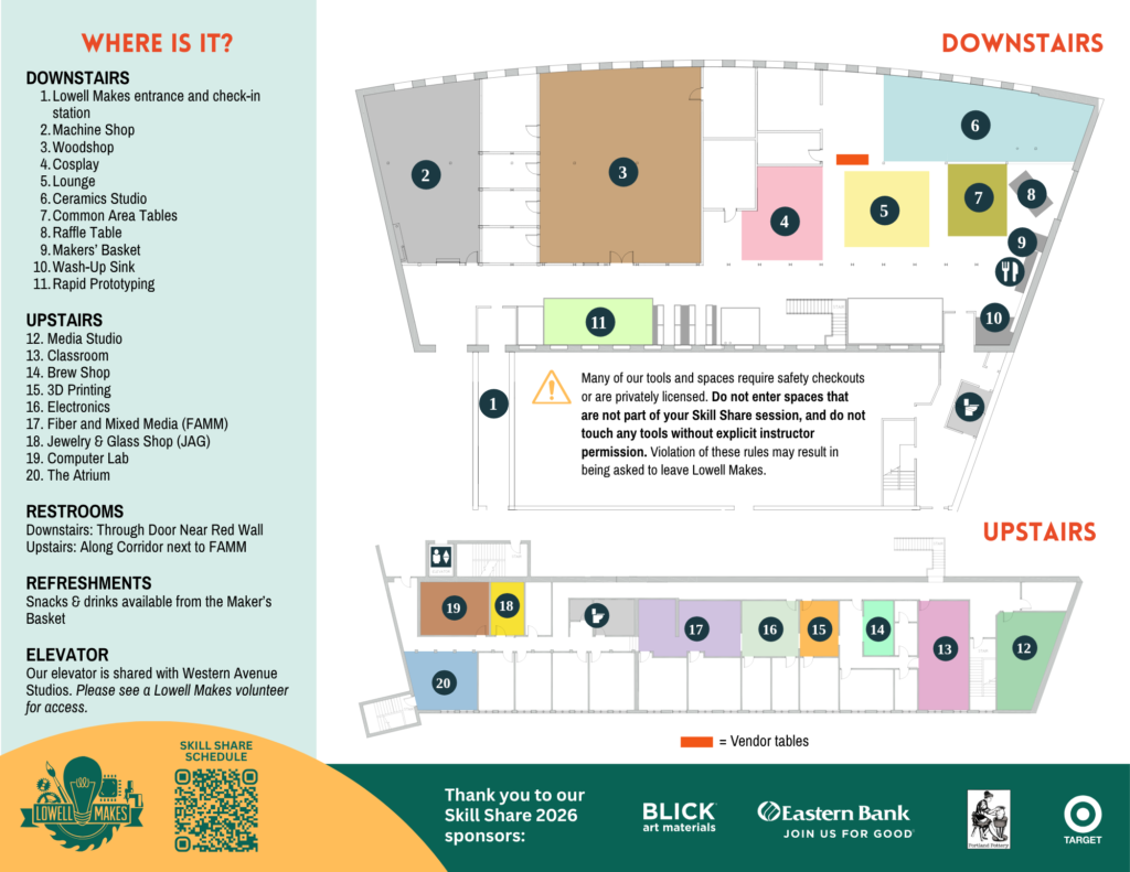 Skill Share 2026 Map